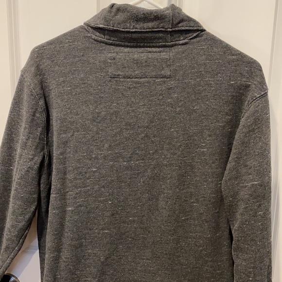 Gap Gray Marl Old Man Cardigan - Picture 8 of 10